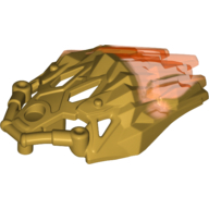 Lego brnění krunýř, zlatá (6135121)